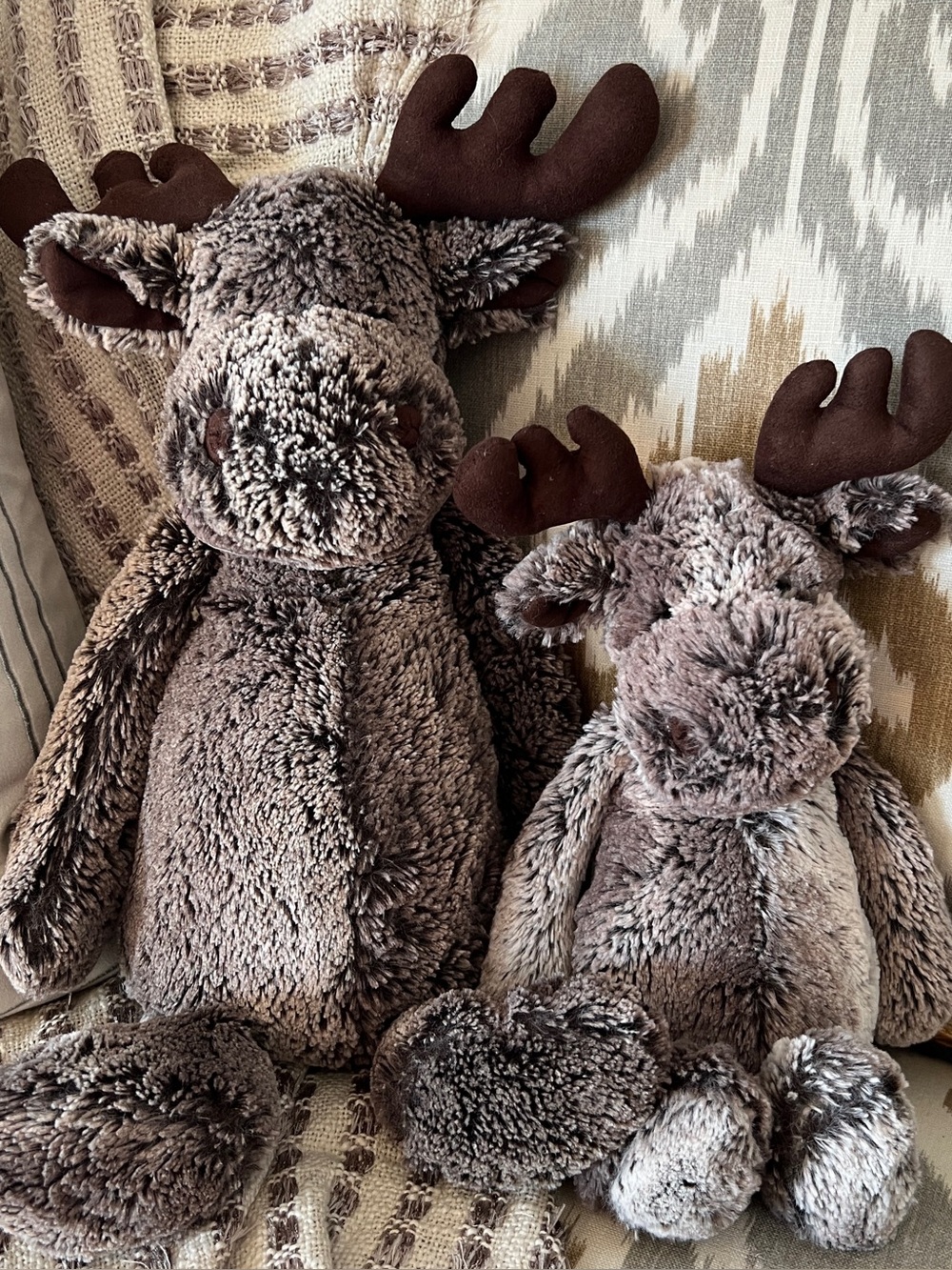 🫎 Jellycat Marty the Moose Ultra Plush Toy Bundle Size Medium & Large EUC